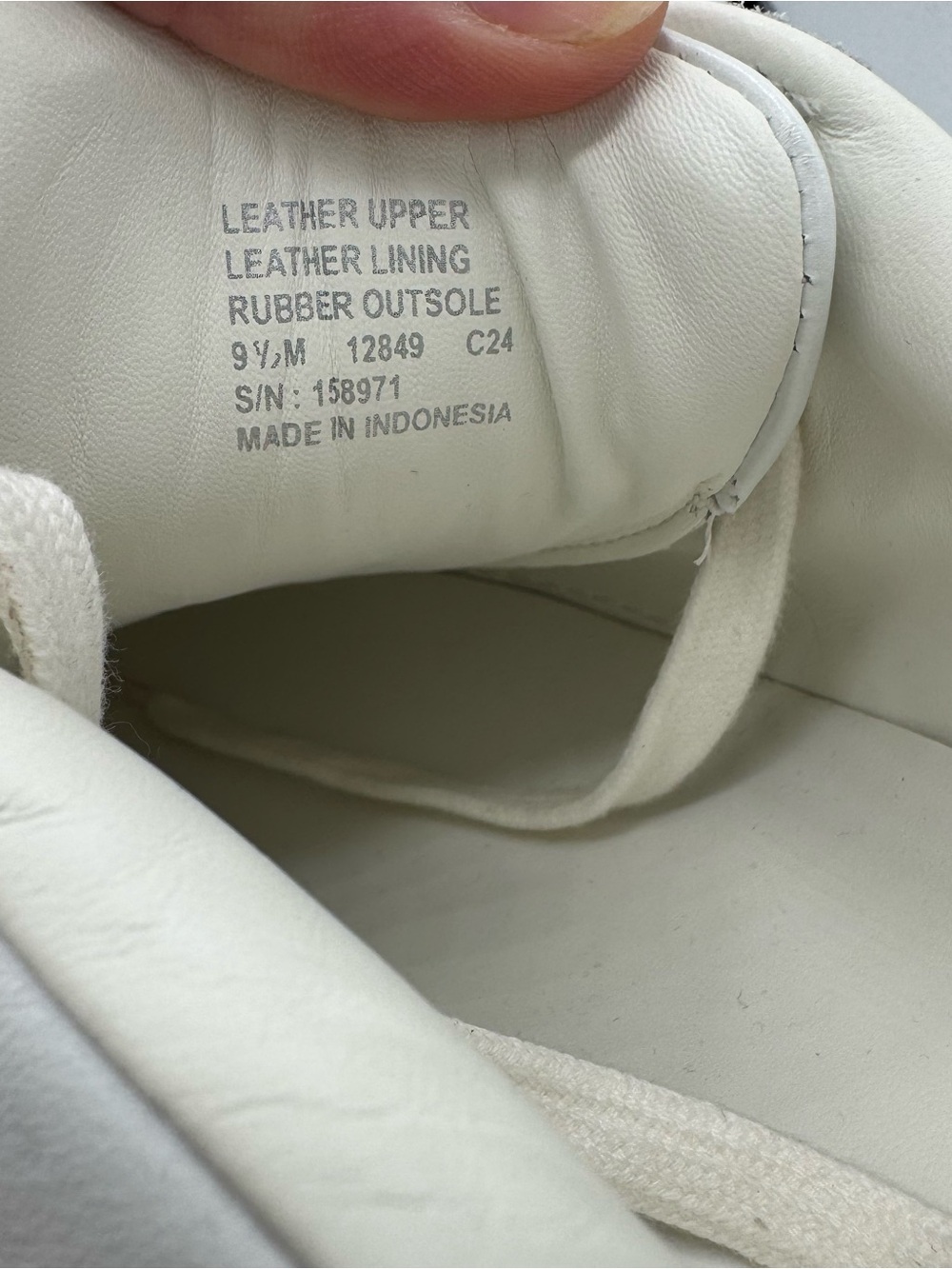 Tory Burch Ladybug Platform Sneakers Titanium‎ White/Washed Berry size 9.5 luxe - Picture 5 of 9